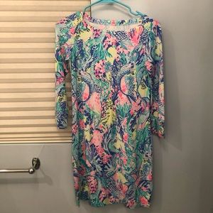 Lilly Sophie dress in mermaids cove